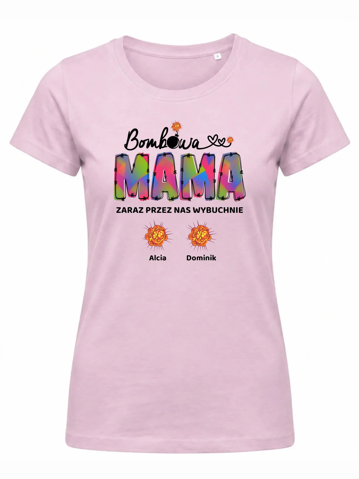 Koszulka damska różowa WEBP