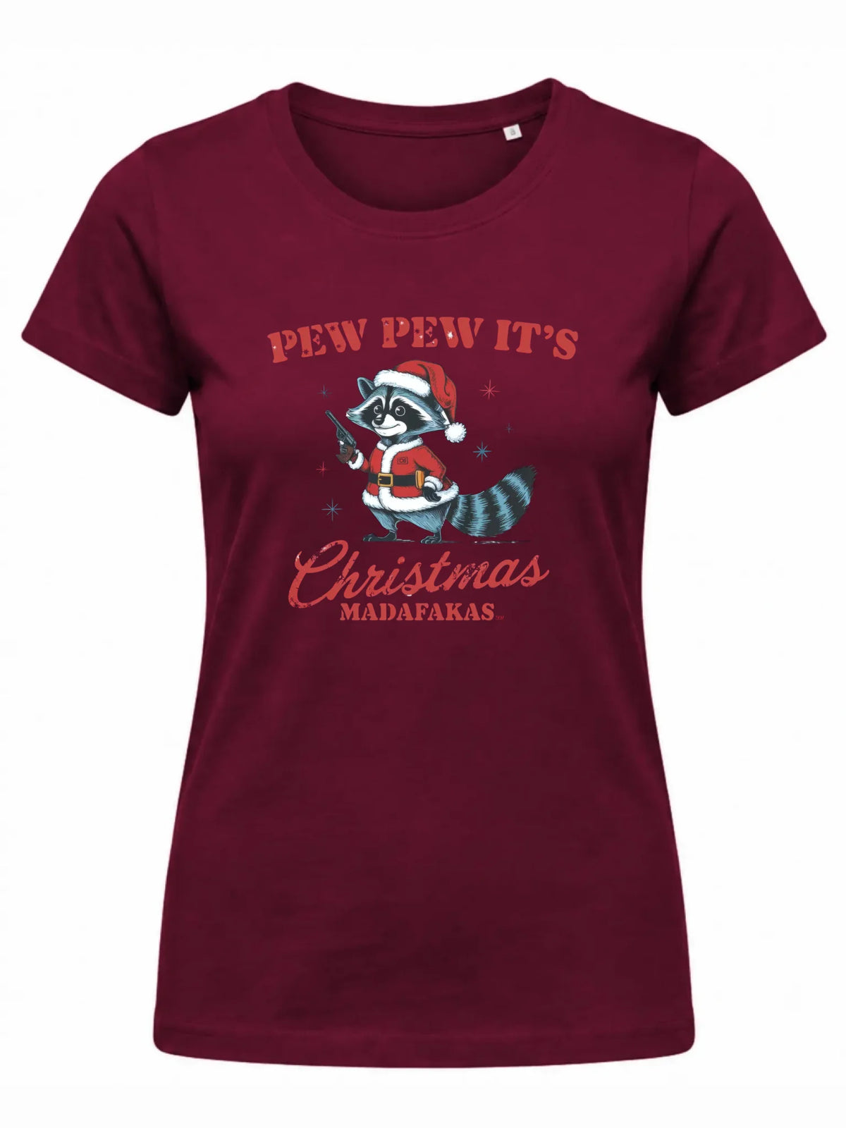 Koszulka damska świąteczna - Pew pew it's Christmas BN60