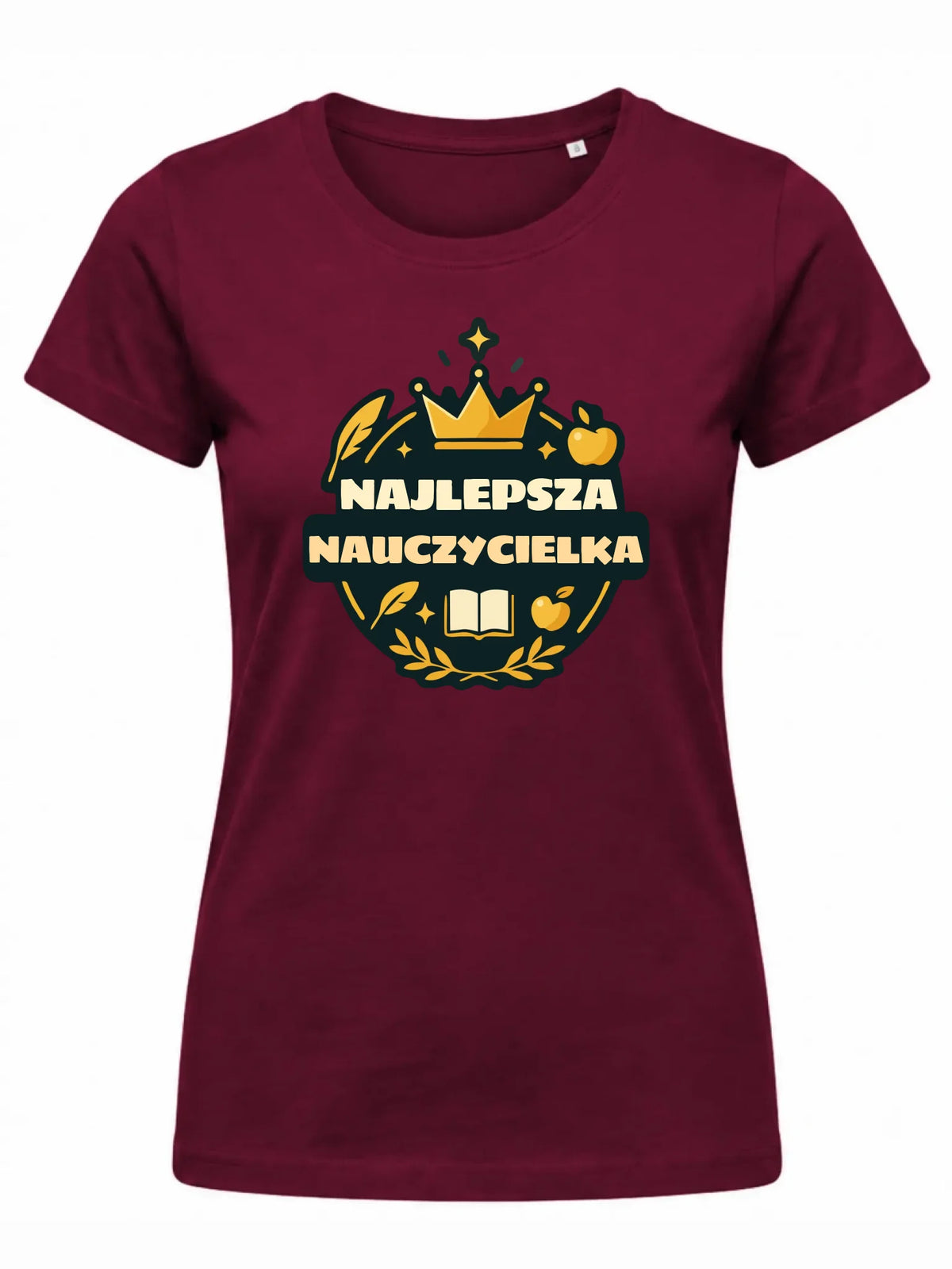 Koszulka damska dla nauczycielki - Najlepsza nauczycielka N38