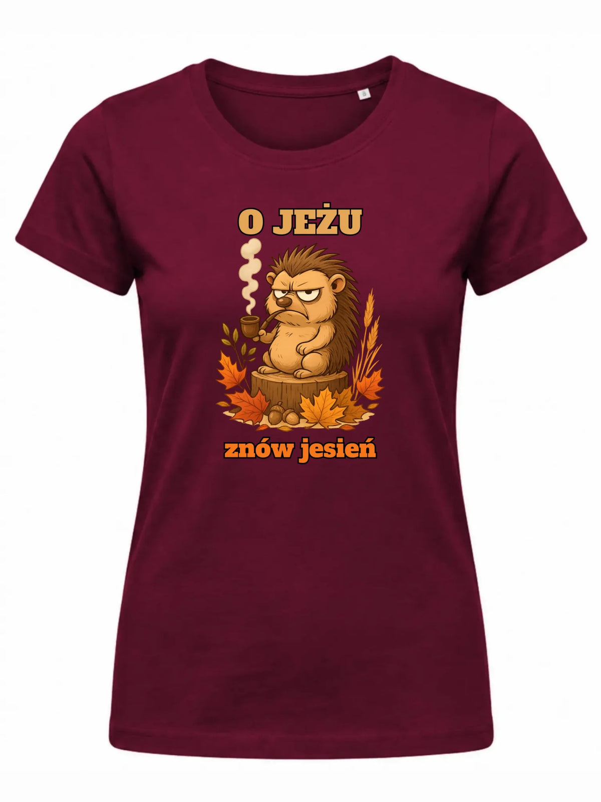 Koszulka damska jesienna - O jeżu znów jesień JS20