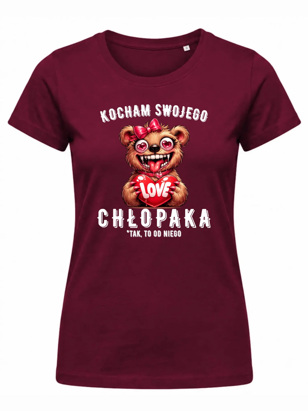 Koszulka damska dla dziewczyny - Kocham swojego chłopaka W89