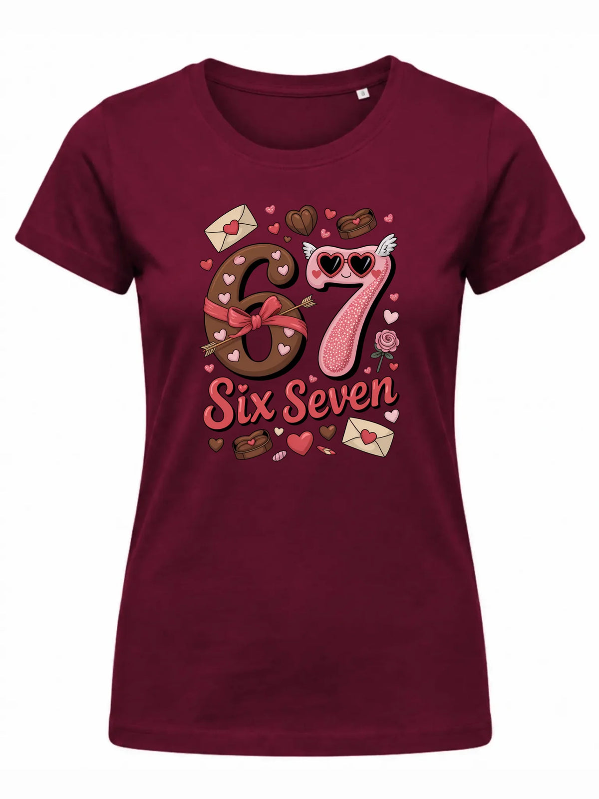 Koszulka damska - Miłość Six Seven 67 W72