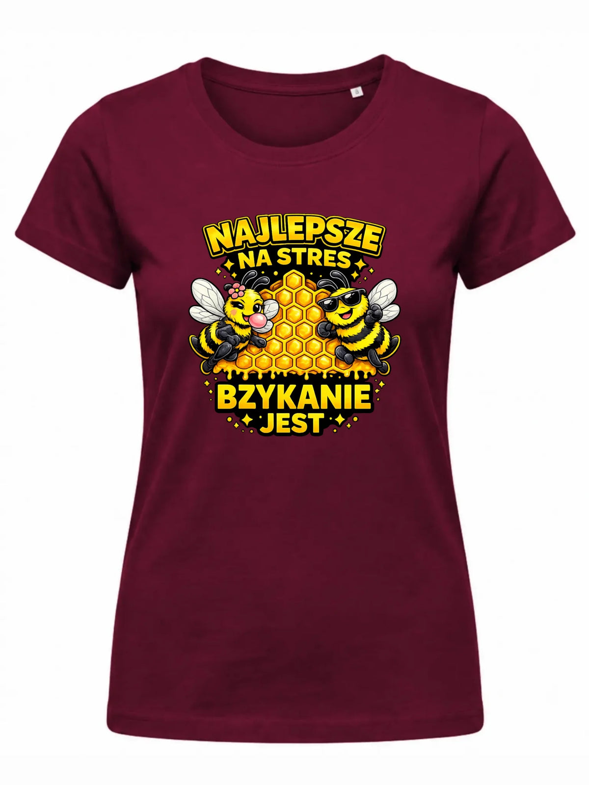 Koszulka damska - Najlepsze na stres bzykanie jest W79