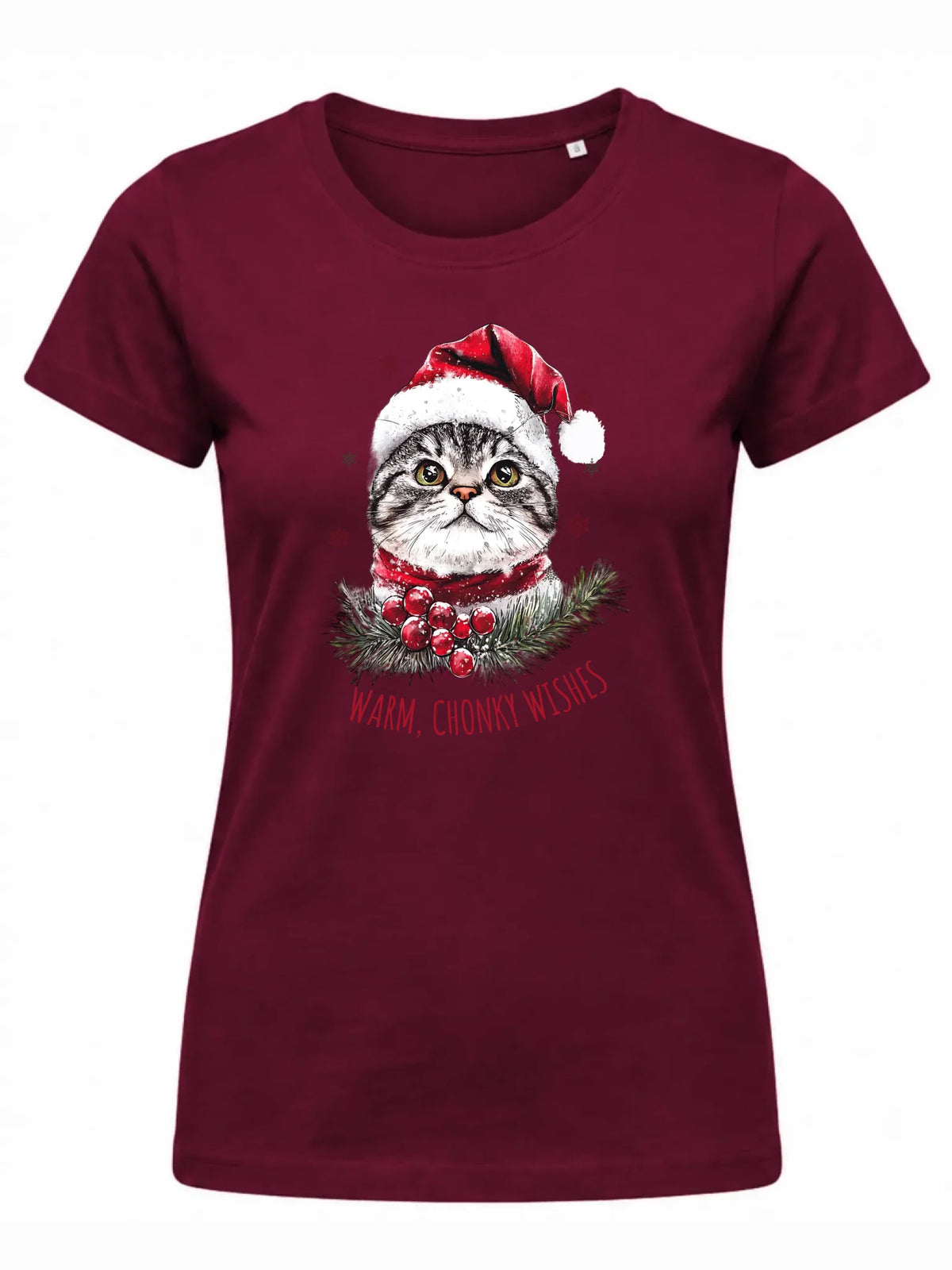 Koszulka damska świąteczna - Warm, Chonky Wishes BN36