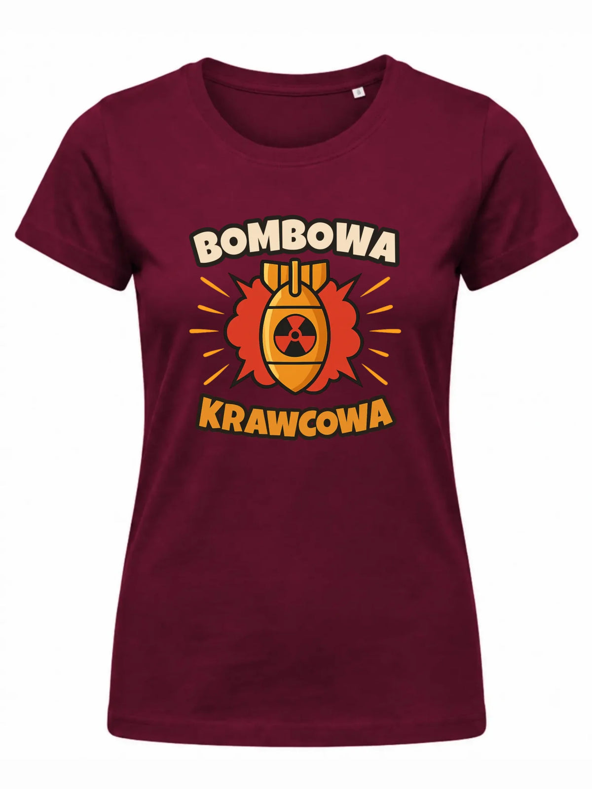Koszulka damska szyciowa dla krawcowej - Bombowa krawcowa HS37