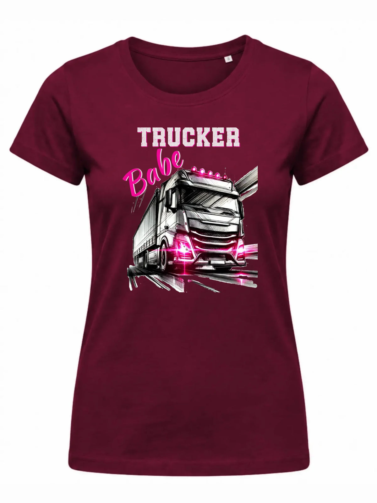 Koszulka damska - kierowca ciężarówki - Trucker Babe ZKT13