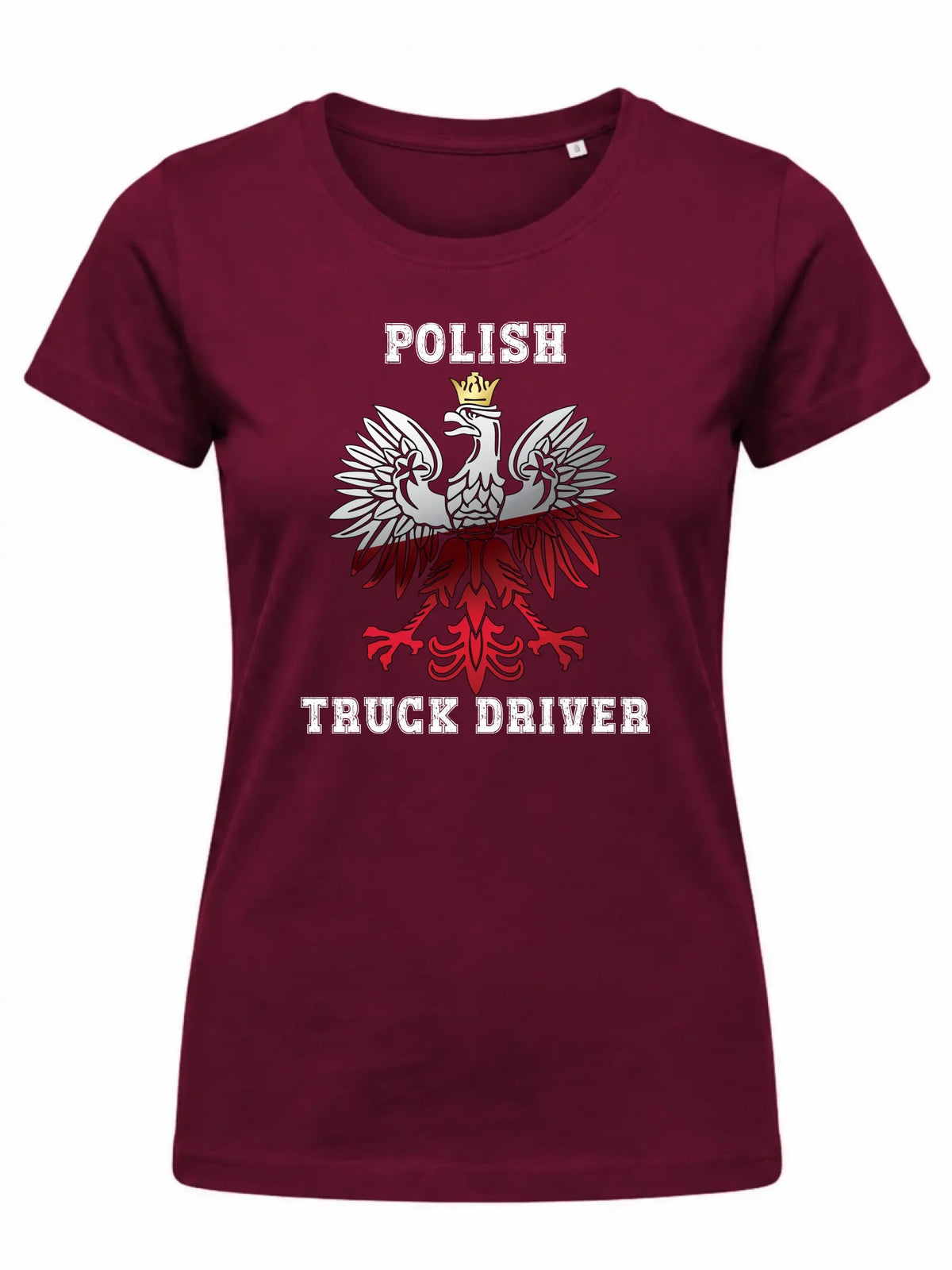 Koszulka damska dla kierowcy ciężarówki - Polish Truck Driver ZKT06