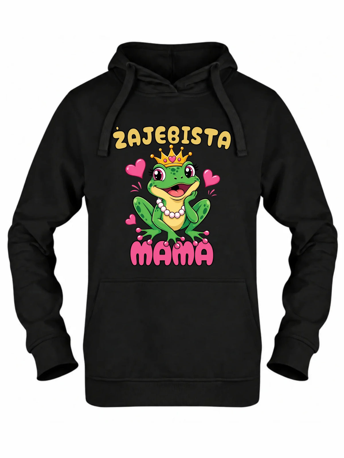 Bluza z kapturem dla mamy - Żajebista Mama DM50