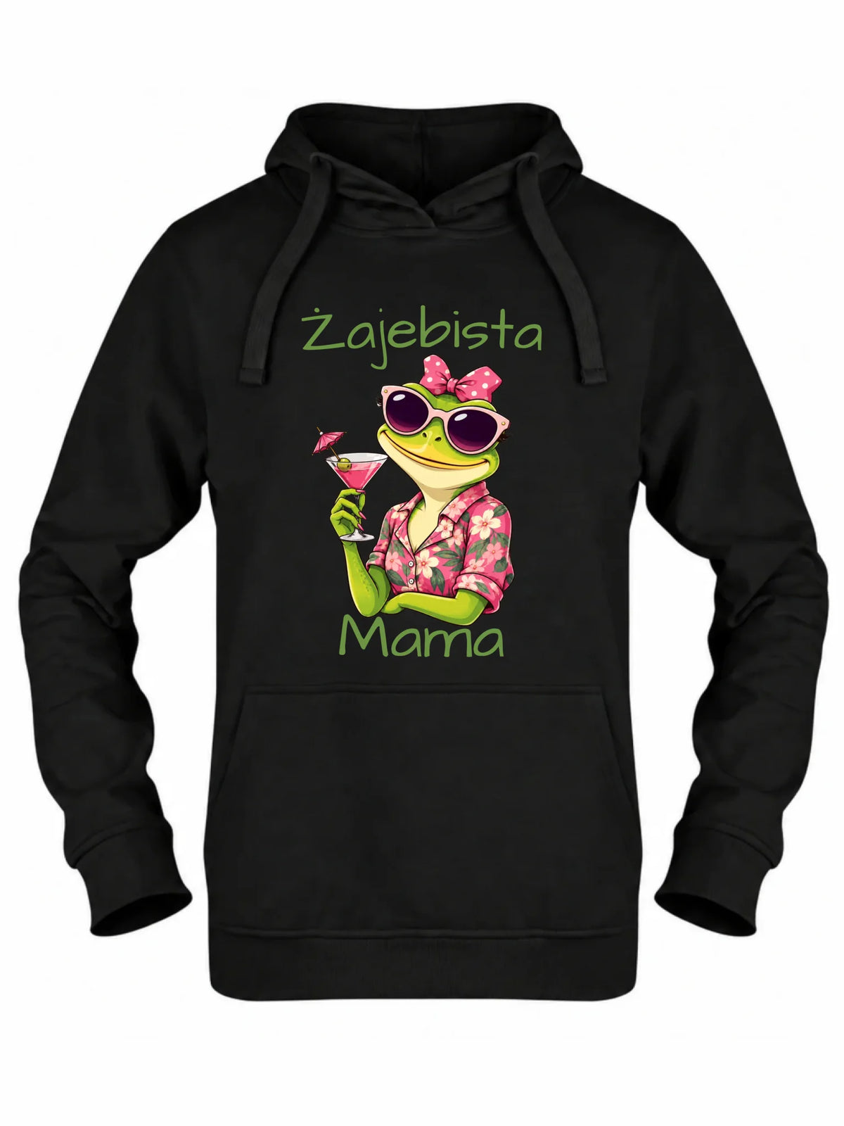 Bluza z kapturem dla mamy - Żajebista Mama DM47
