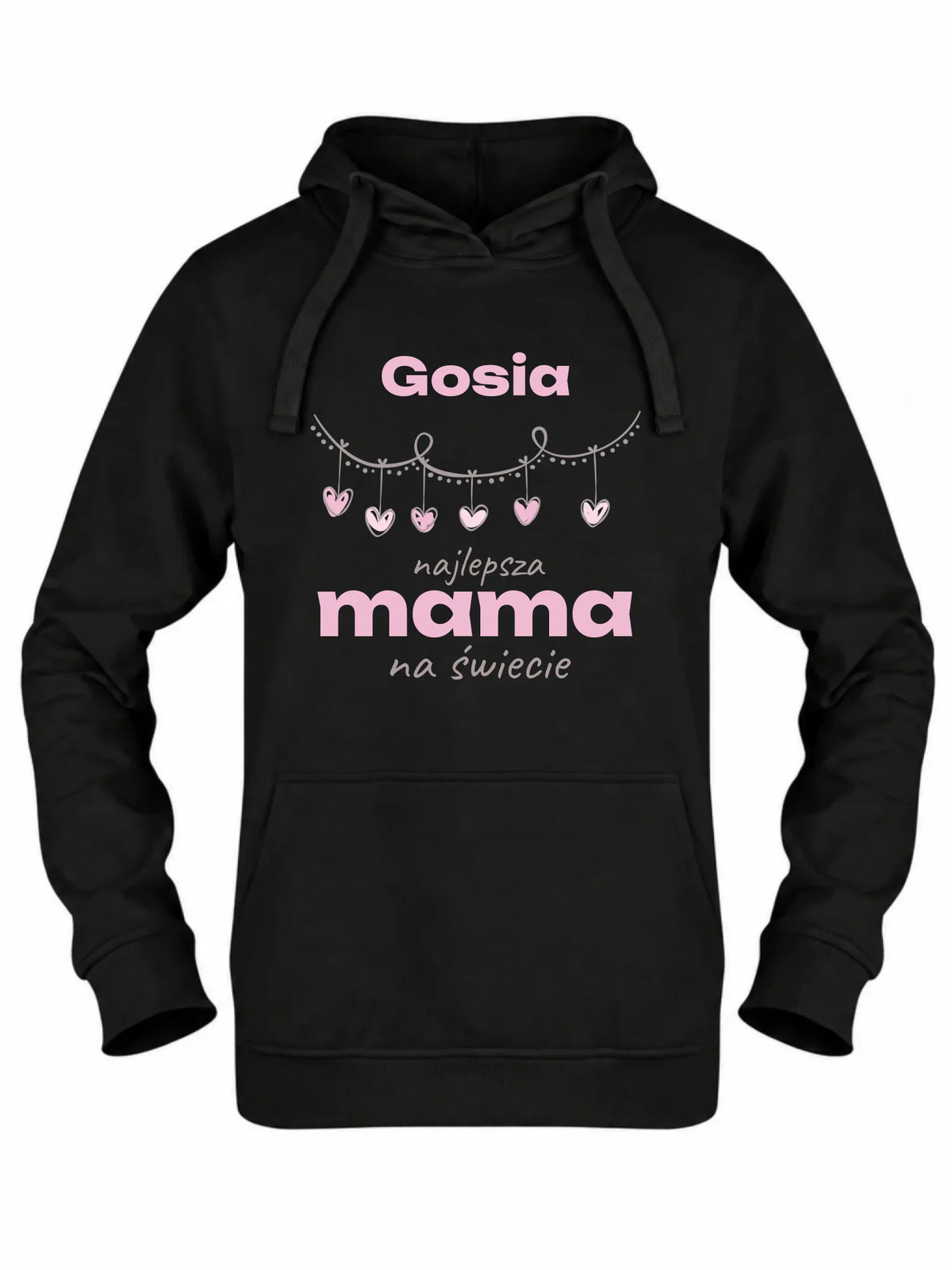 Bluza z kapturem dla mamy - Najlepsza Mama - personalizowana DM27