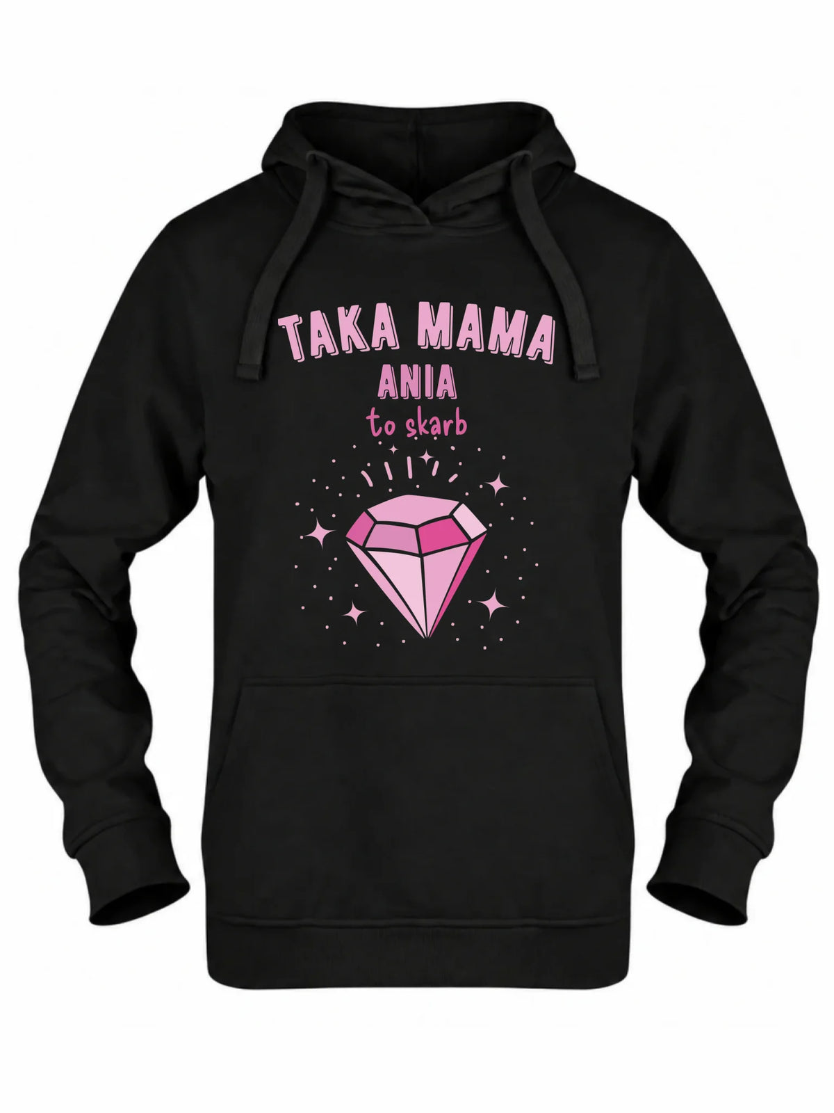 Bluza z kapturem dla mamy - Taka mama to skarb - personalizowana DM18