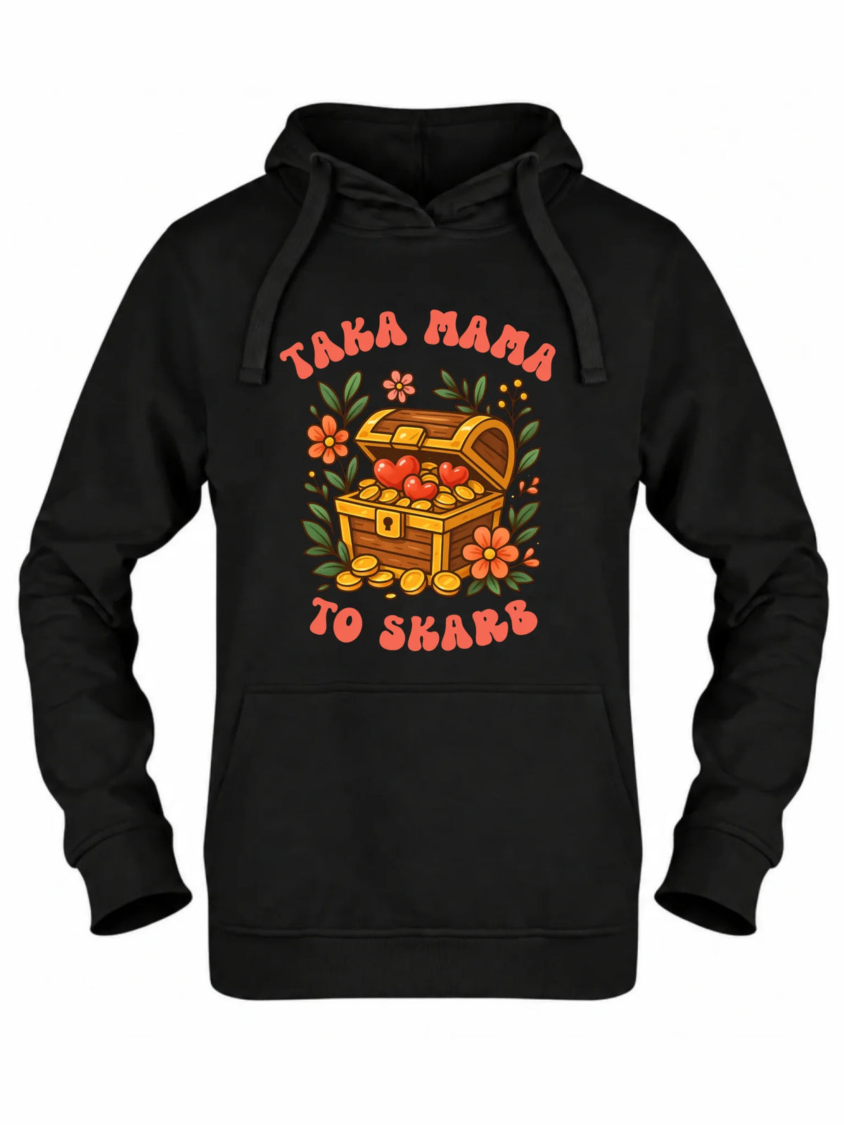 Bluza z kapturem dla mamy - Taka mama to skarb DM12