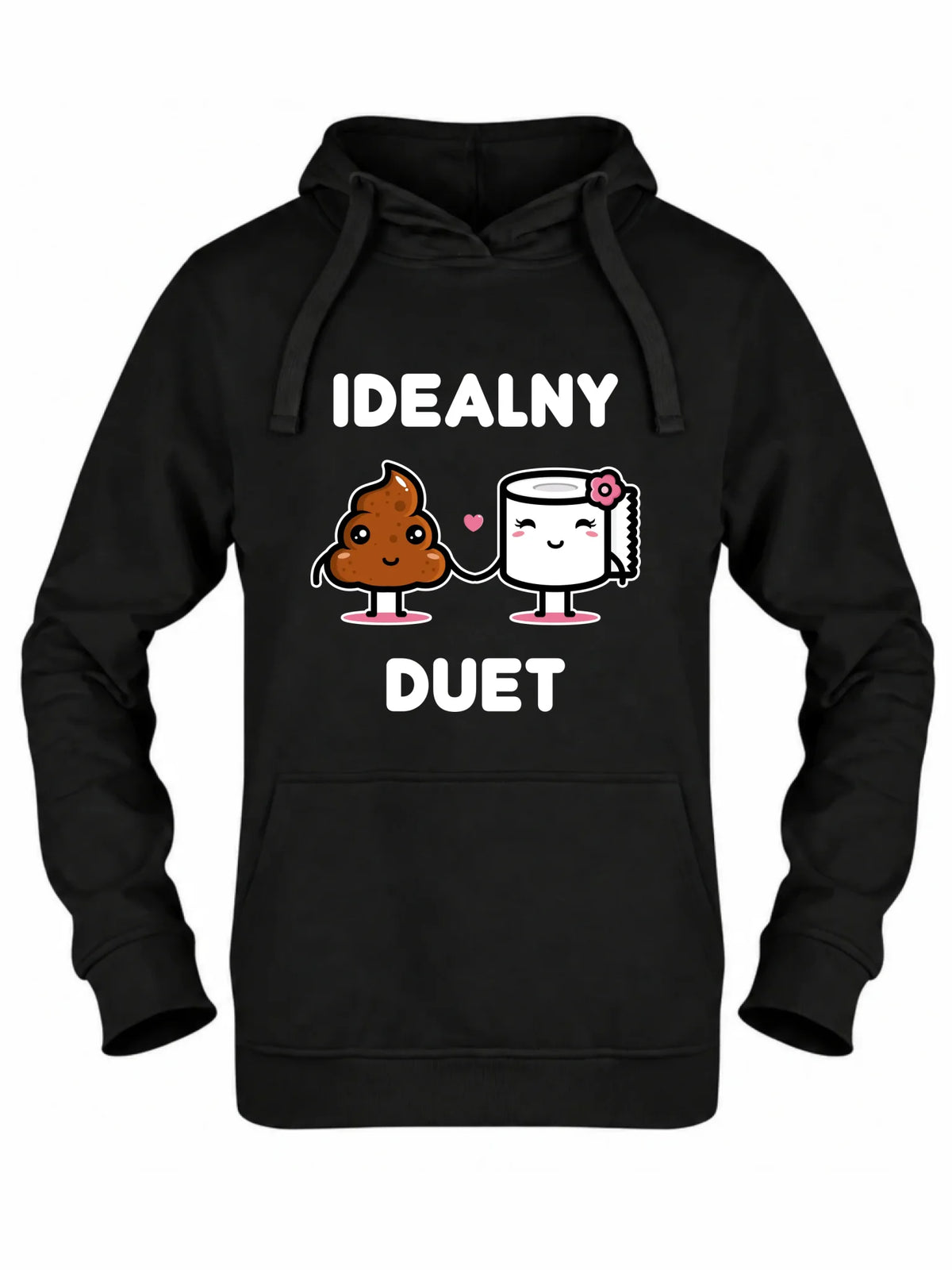 Bluza damska z kapturem - Idealny Duet W92