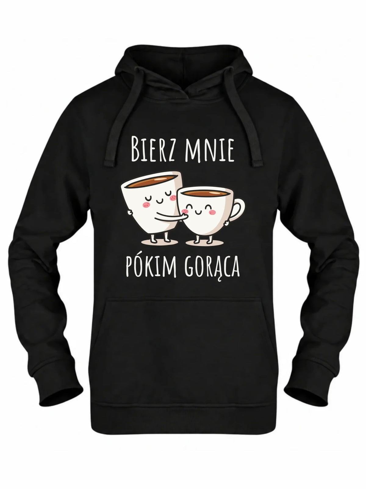 Bluza damska z kapturem - Bierz mnie pókim gorąca W88