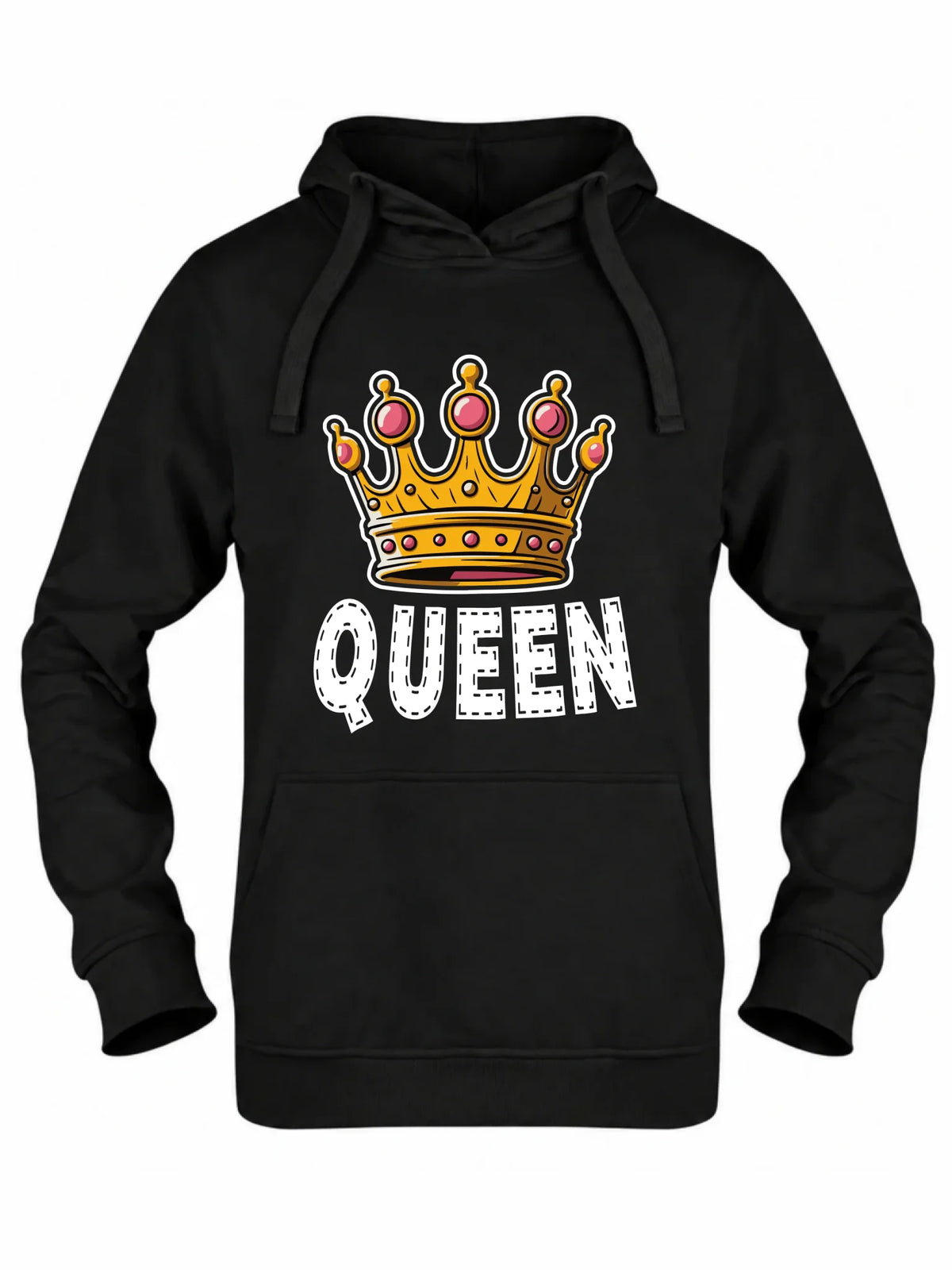 Bluza damska z kapturem - Queen W41