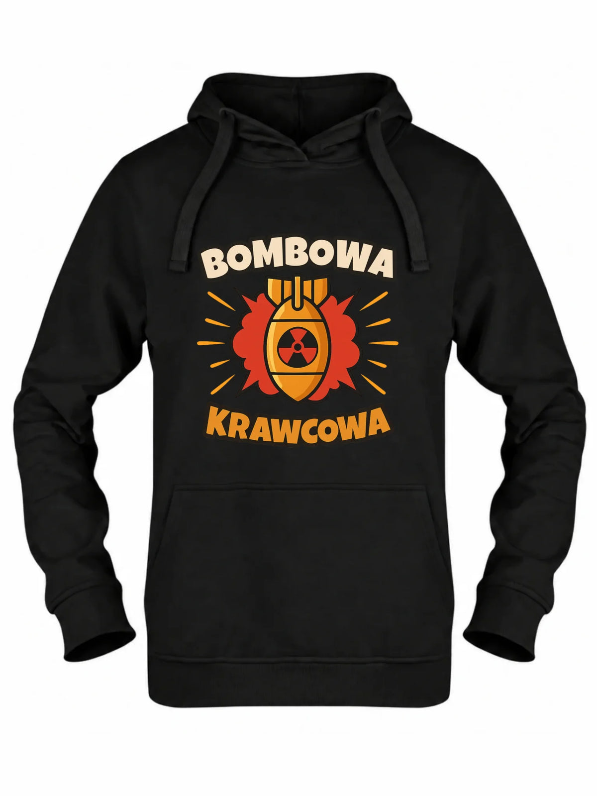 Bluza damska z kapturem szyciowa dla krawcowej - Bombowa krawcowa HS37