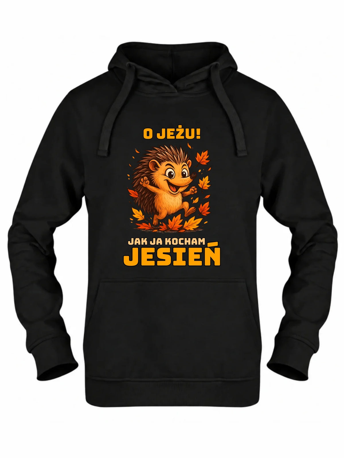 Bluza damska z kapturem jesienna - O JEŻU! Jak ja kocham jesień JS31