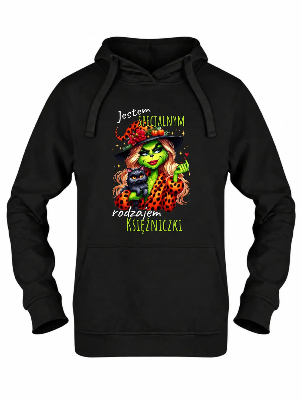 Bluza damska z kapturem - Specjalna księżniczka - Wiedźma HL22