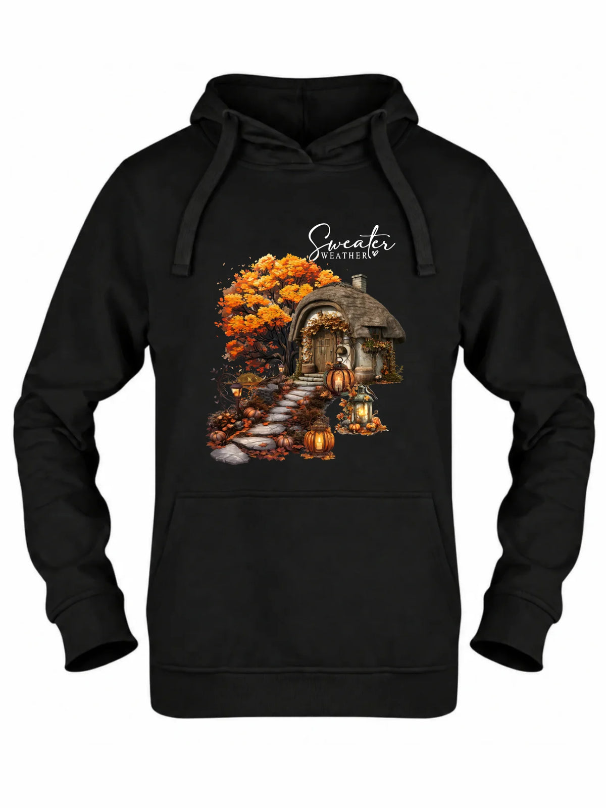 Bluza damska z kapturem jesieniara - Sweater weather JS15