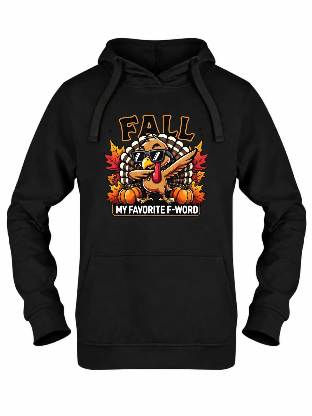 Bluza damska z kapturem jesieniara - FALL my favorite F-word JS11