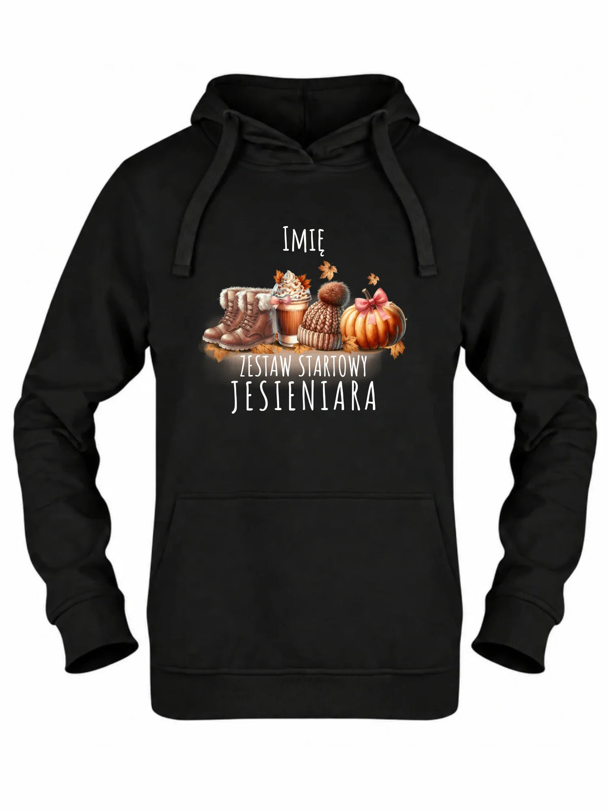 Bluza damska z kapturem jesieniara – Zestaw startowy - personalizowana JS05