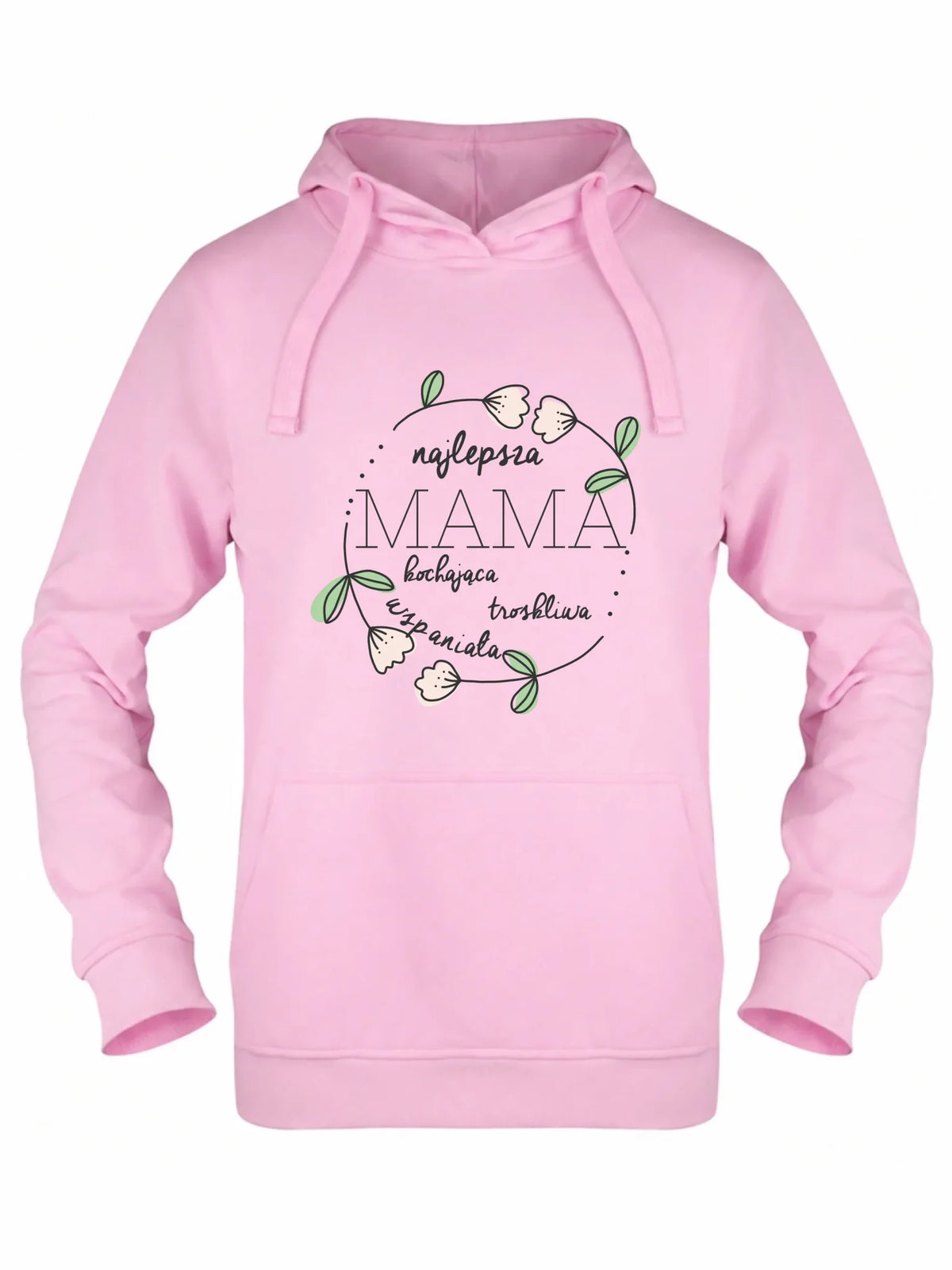 Bluza z kapturem dla mamy - Mama kochająca i troskliwa DM51