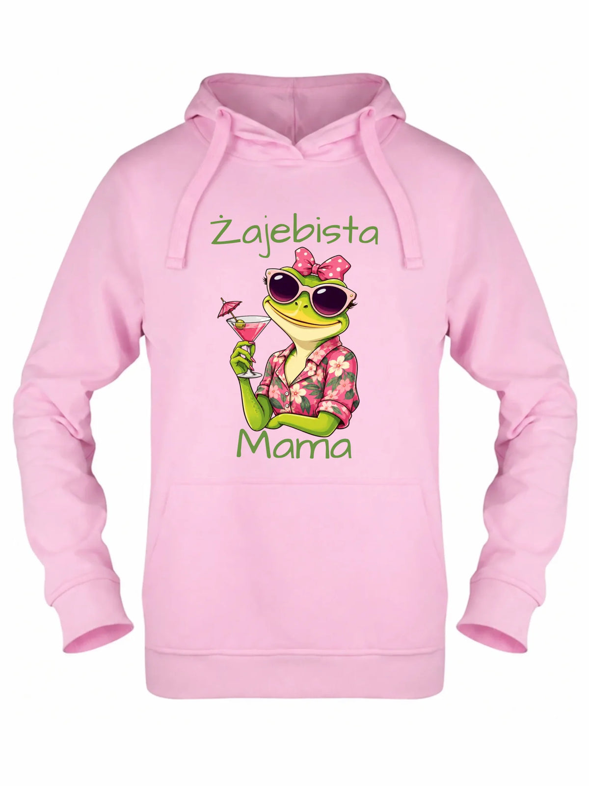 Bluza z kapturem dla mamy - Żajebista Mama DM47