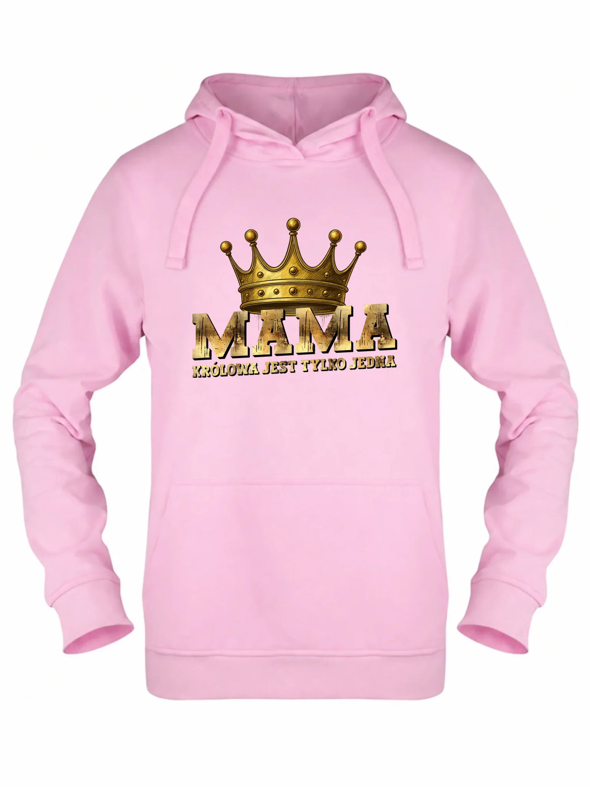 Bluza z kapturem dla mamy - Królowa jest tylko jedna DM33