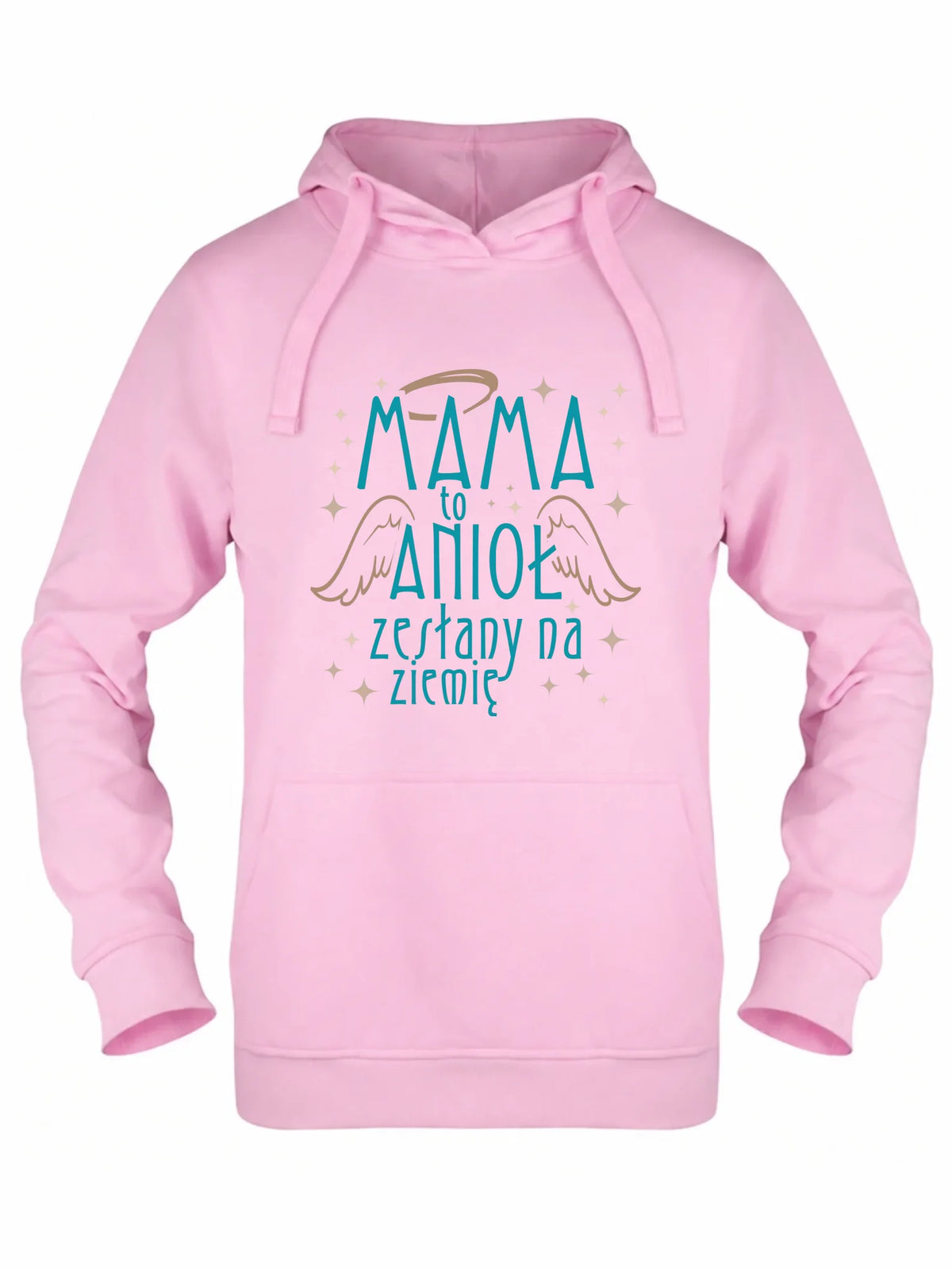 Bluza z kapturem dla mamy - Mama to anioł zesłany na ziemię DM30