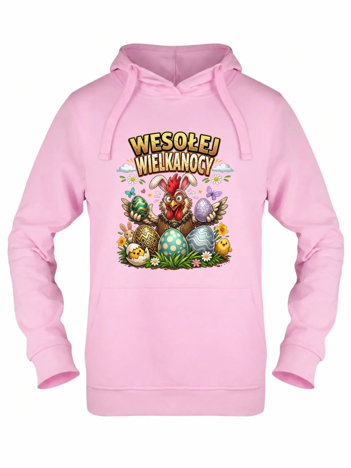 Bluza damska z kapturem wielkanocna - Wesołej Wielkanocy WN20
