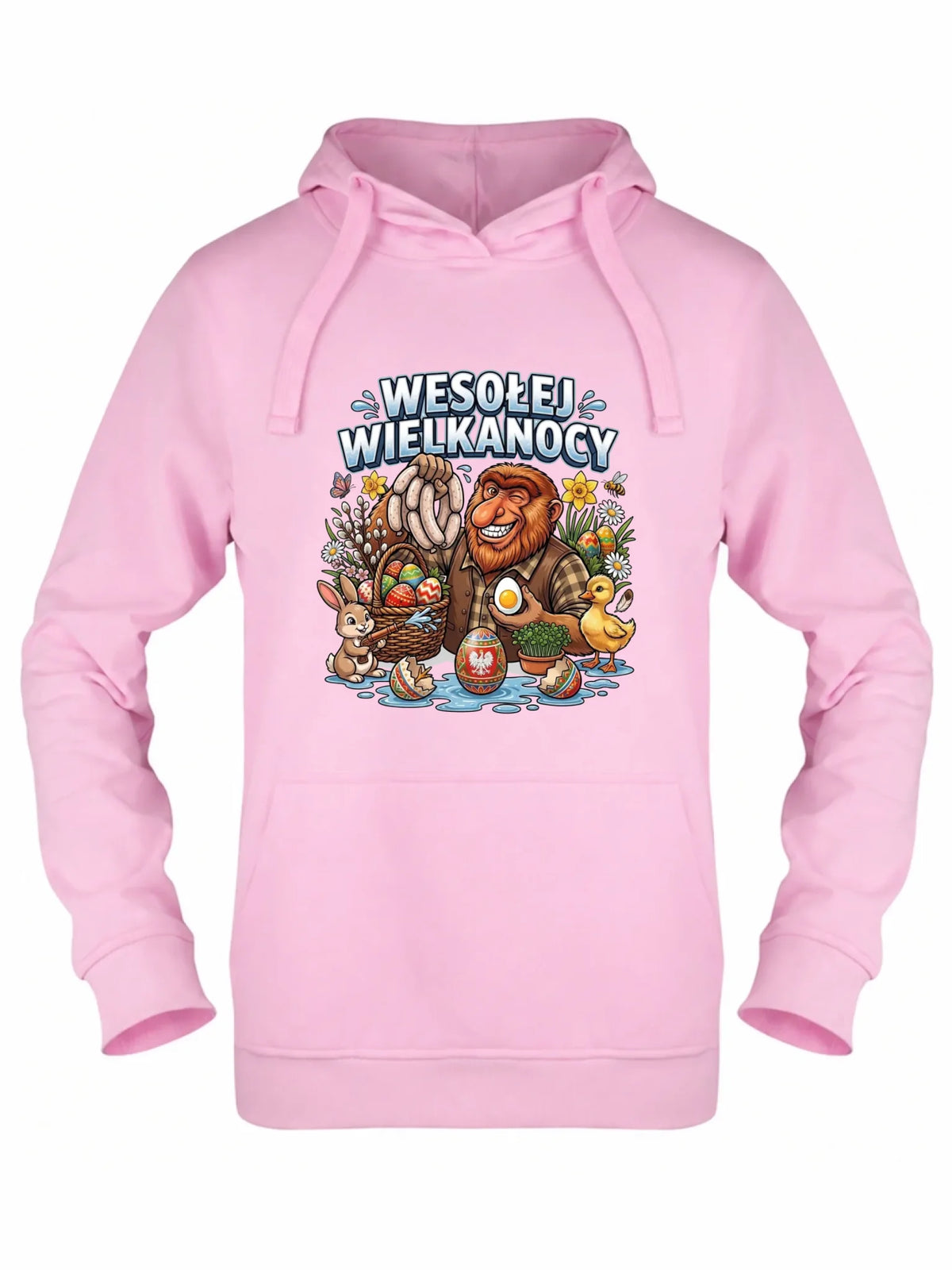 Bluza damska z kapturem wielkanocna - Janusz Nosacz - Wesołej Wielkanocy WN21