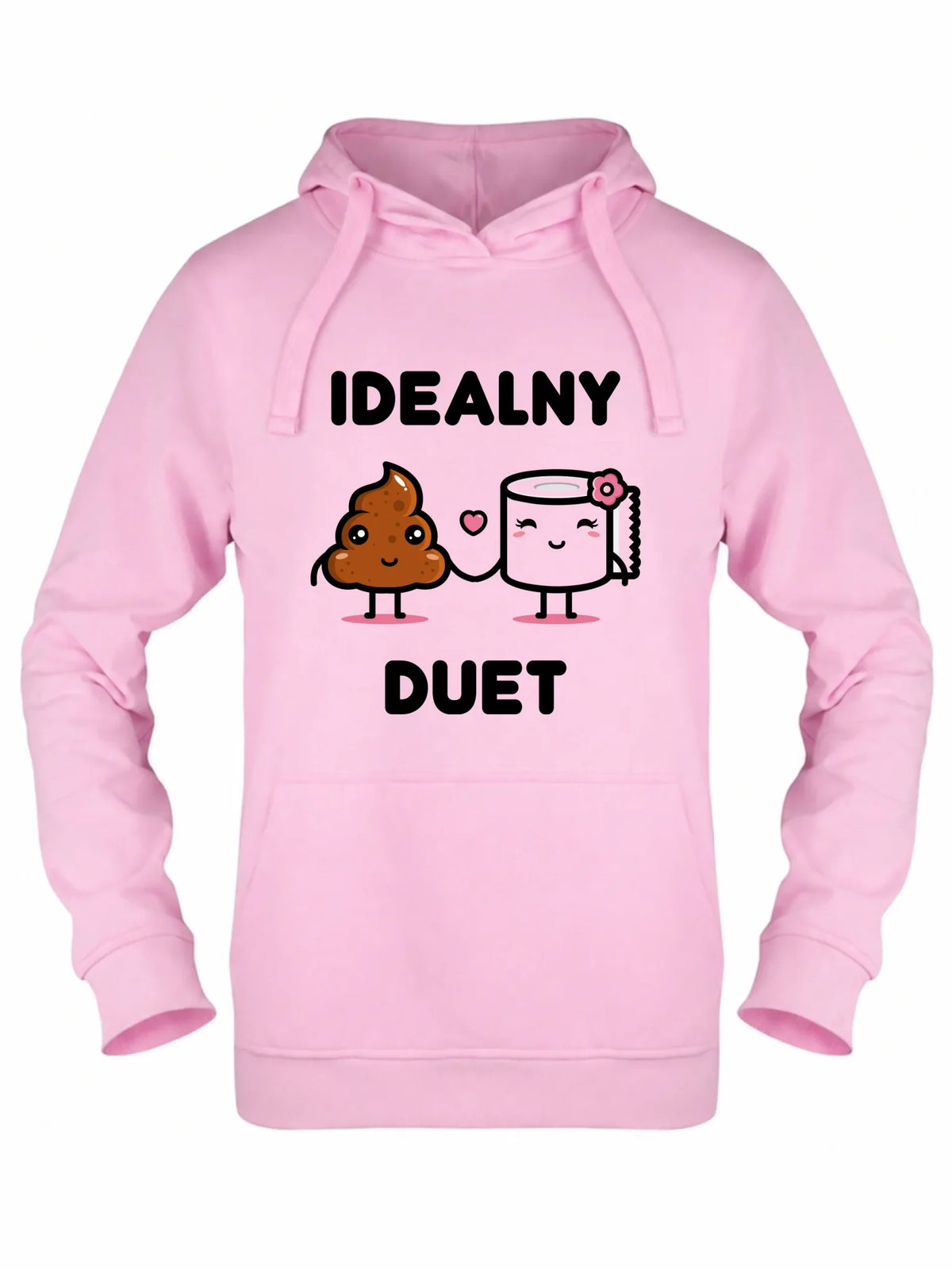 Bluza damska z kapturem - Idealny Duet W92