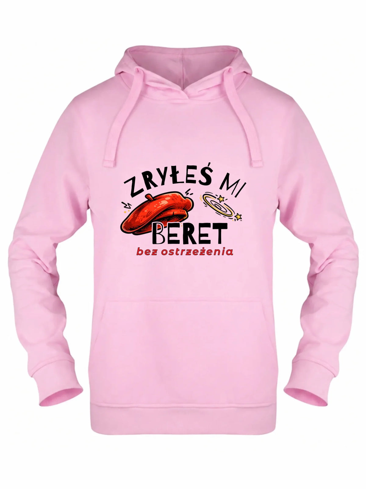 Bluza damska z kapturem - Zryłeś mi beret DZ35