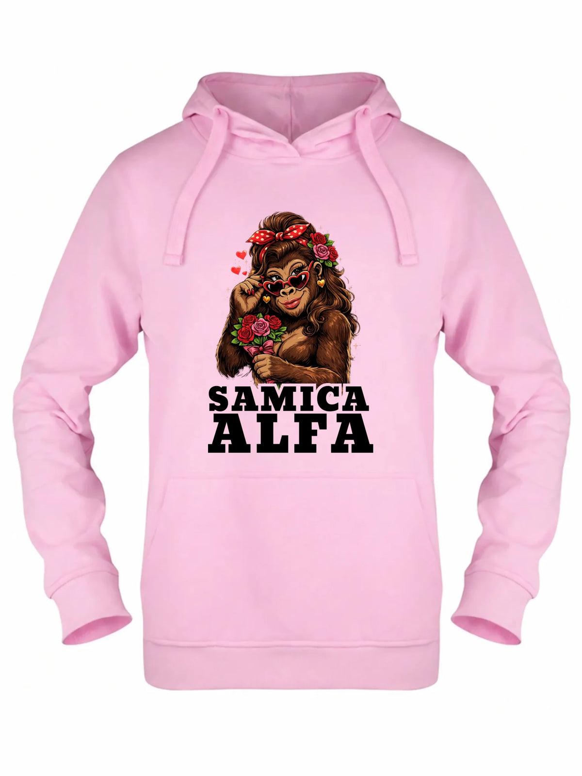 Bluza damska z kapturem - Samica Alfa W75