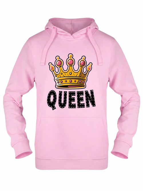 Bluza damska z kapturem - Queen W41