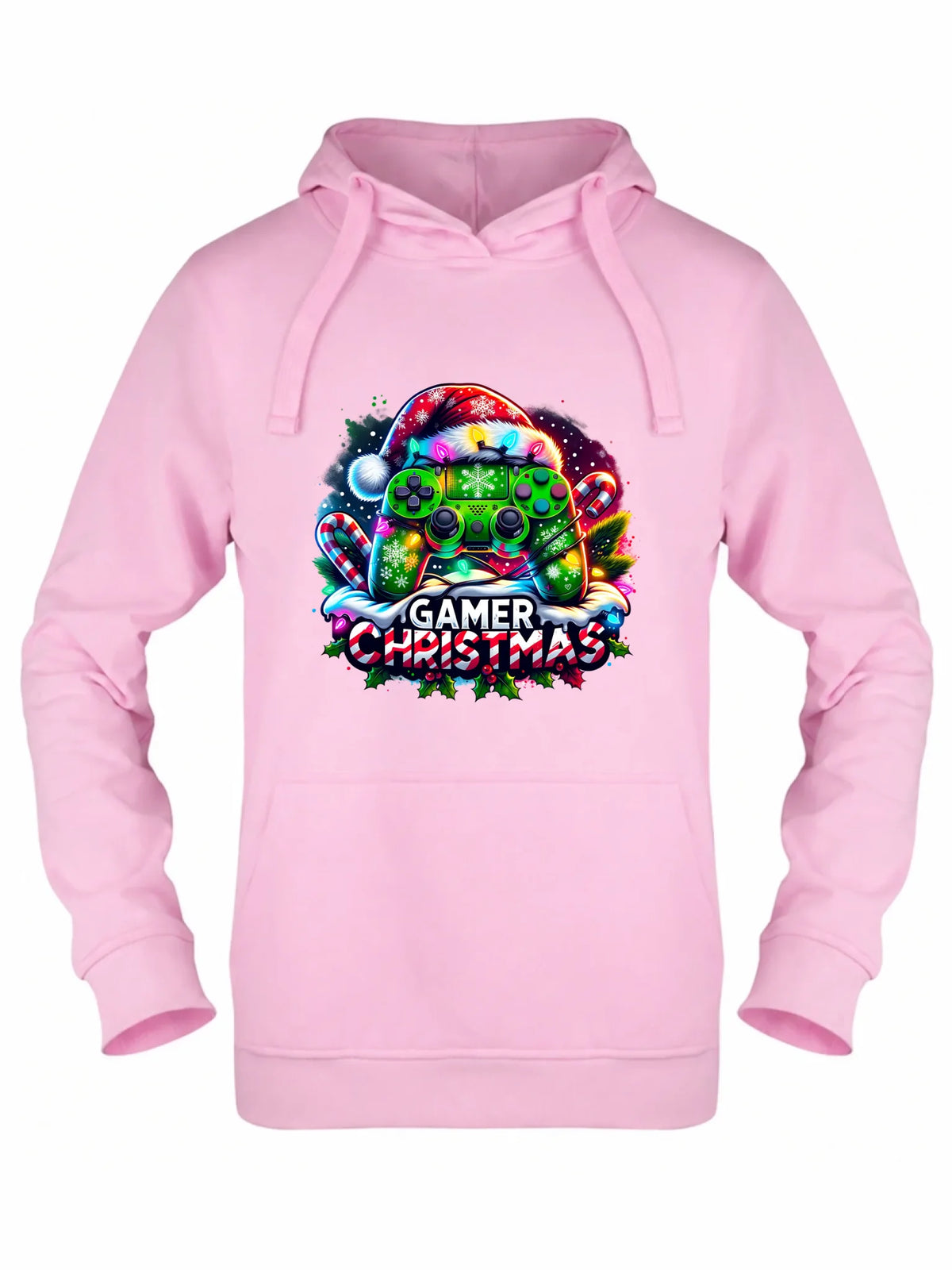 Bluza damska z kapturem świąteczna - prezent dla gracza - Christmas gamer BN22