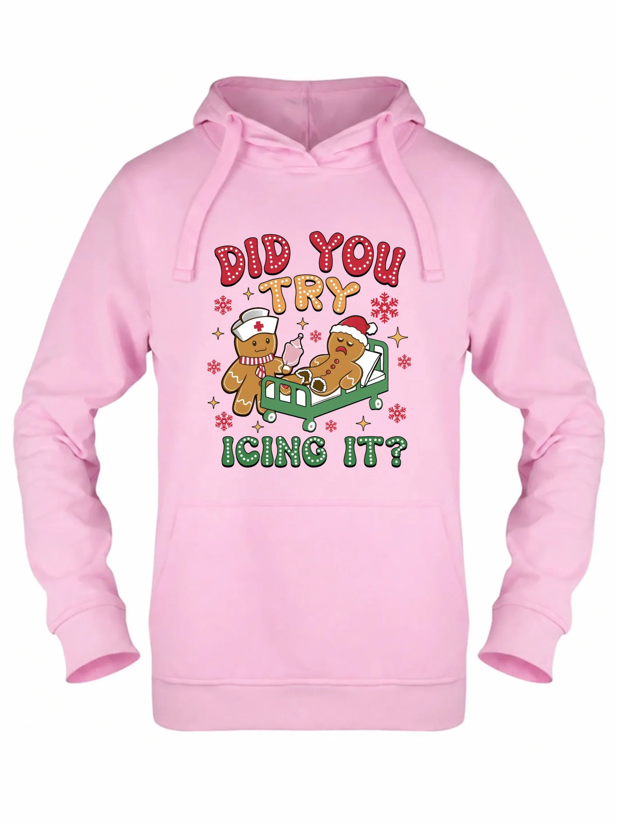 Bluza damska z kapturem świąteczna - Did you try icing it? BN78