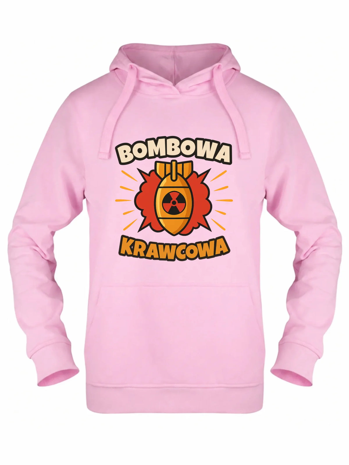 Bluza damska z kapturem szyciowa dla krawcowej - Bombowa krawcowa HS37