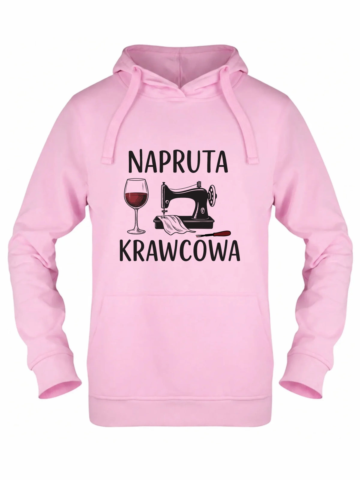 Bluza damska z kapturem szyciowa dla krawcowej - Napruta krawcowa HS25