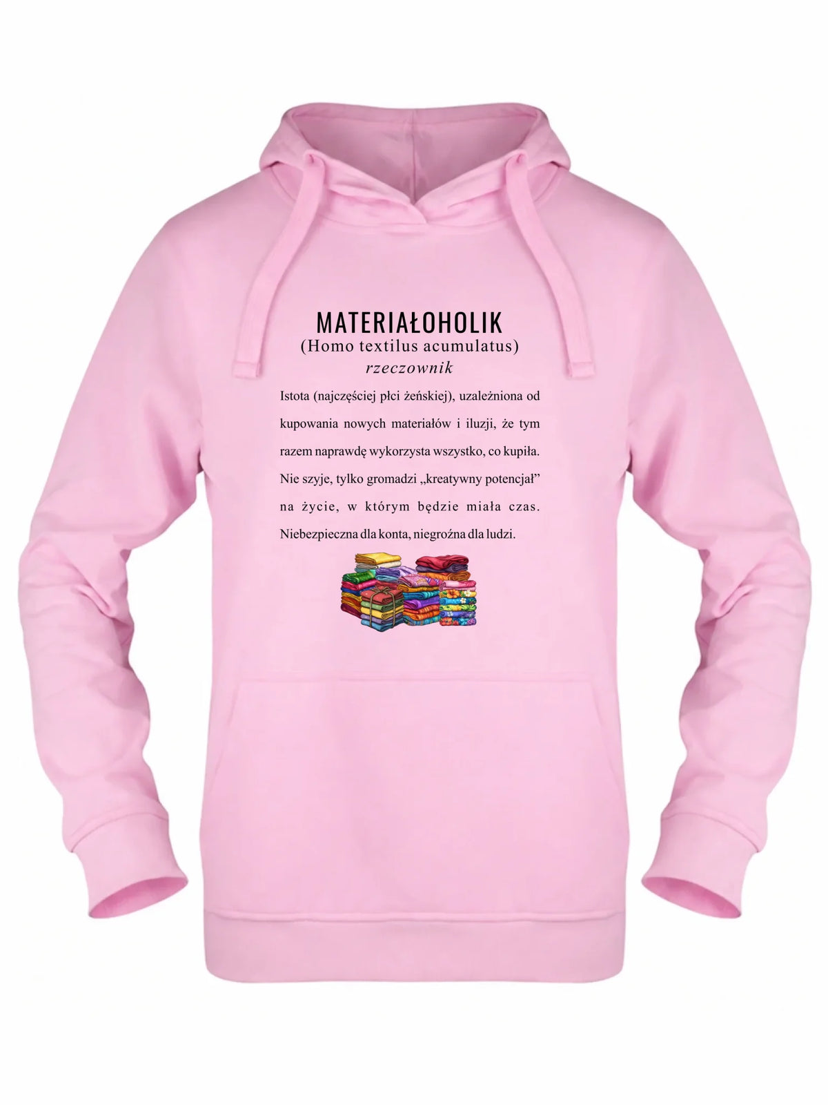 Bluza damska z kapturem szyciowa dla krawcowej - Materiałoholik definicja HS11
