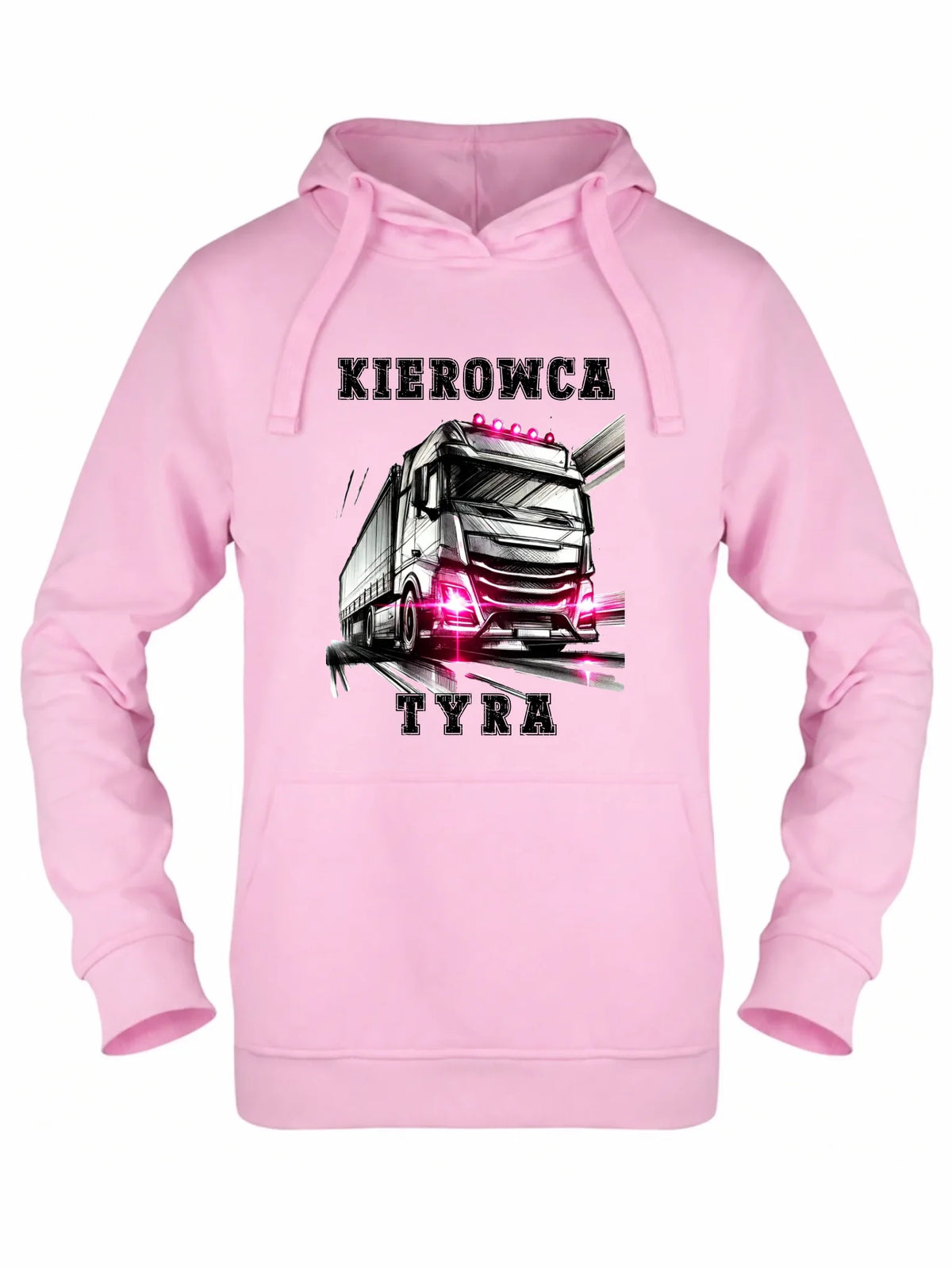 Bluza damska z kapturem dla kierowcy ciężarówki - Kierowca tyra ZKT15