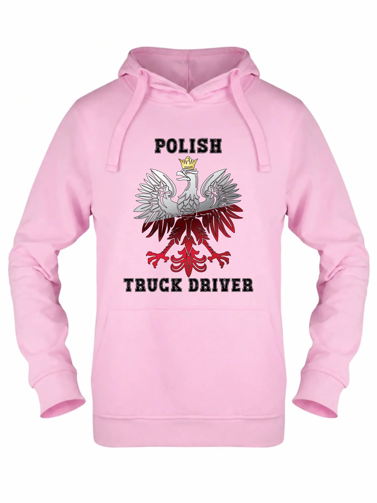 Bluza damska z kapturem dla kierowcy ciężarówki - Polish Truck Driver ZKT06