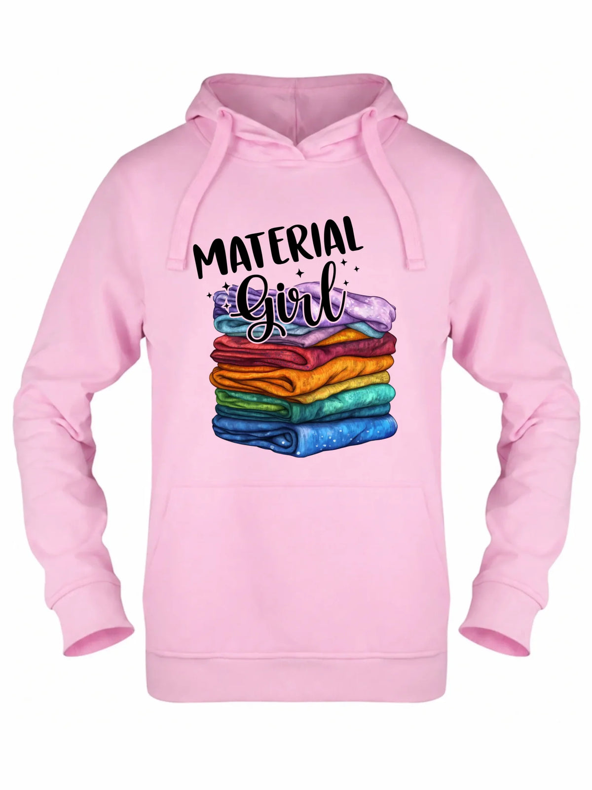 Bluza damska z kapturem szyciowa - prezent dla krawcowej - Material Girl HS02