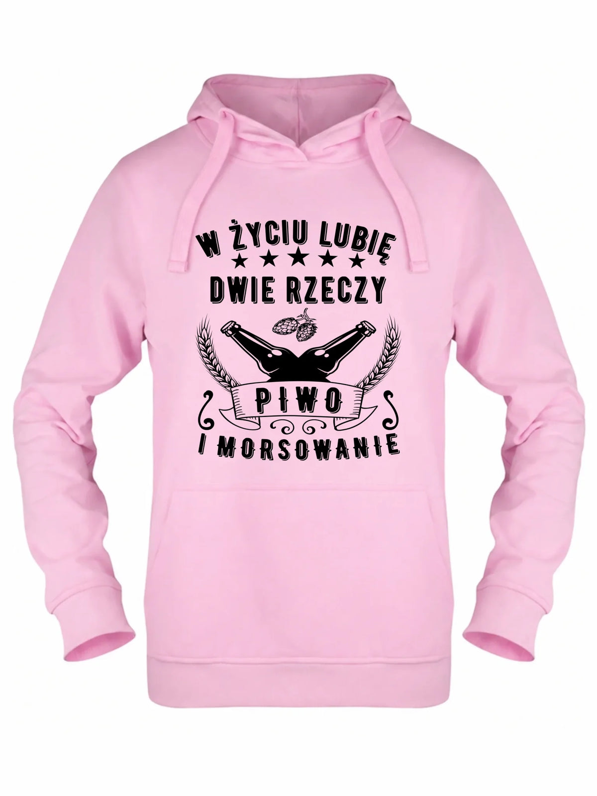 Bluza damska z kapturem - prezent dla morsa - Piwo i morsowanie - Mors HM09