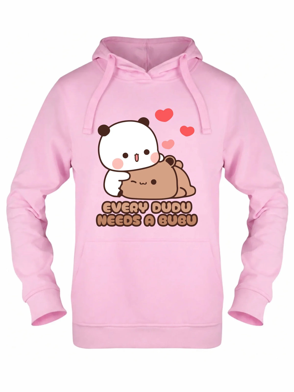 Bluza damska z kapturem dla par - Every Dudu needs a Bubu W32
