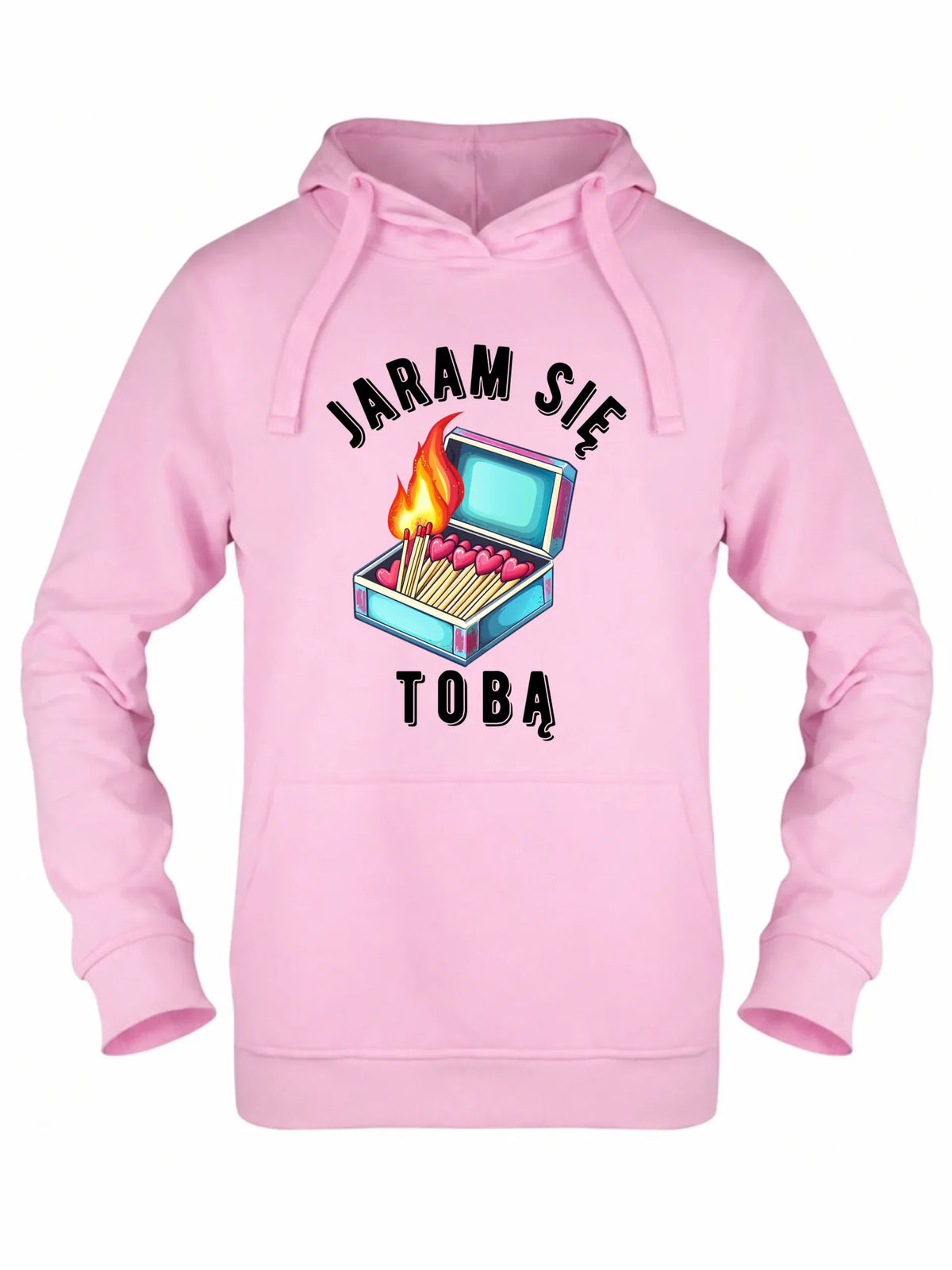 Bluza damska z kapturem - Jaram się Tobą W39