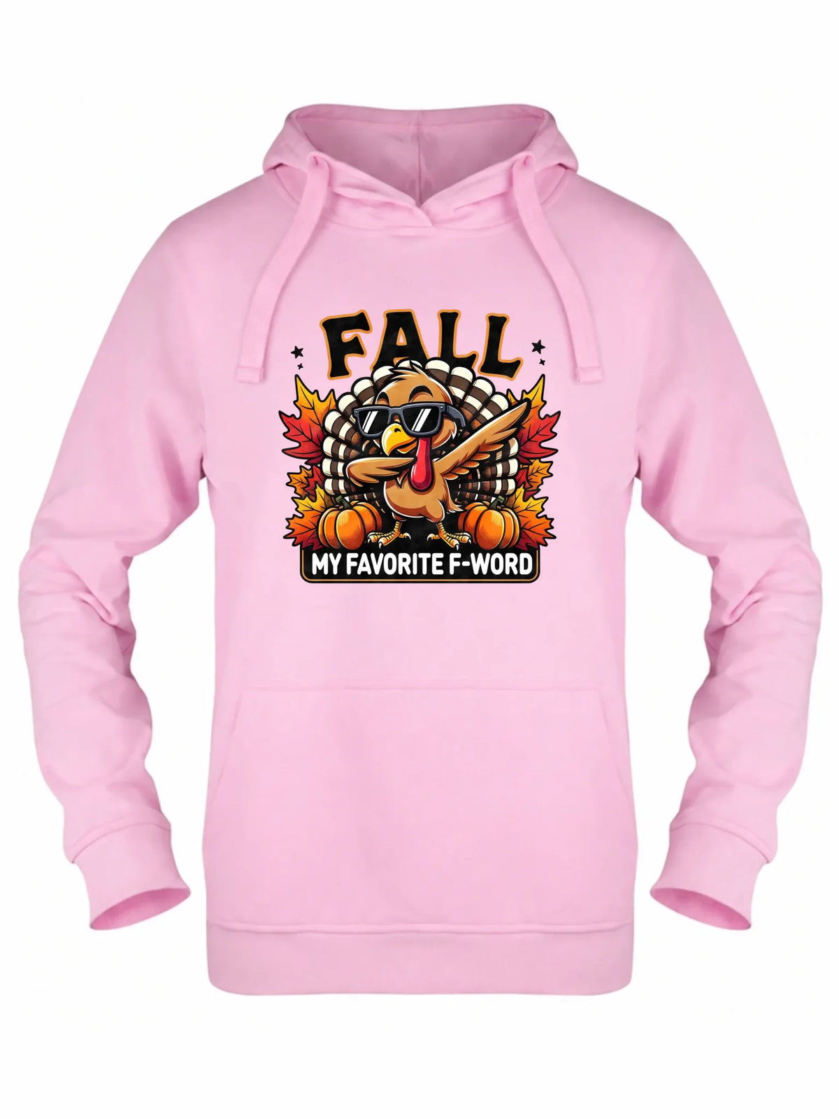Bluza damska z kapturem jesieniara - FALL my favorite F-word JS11