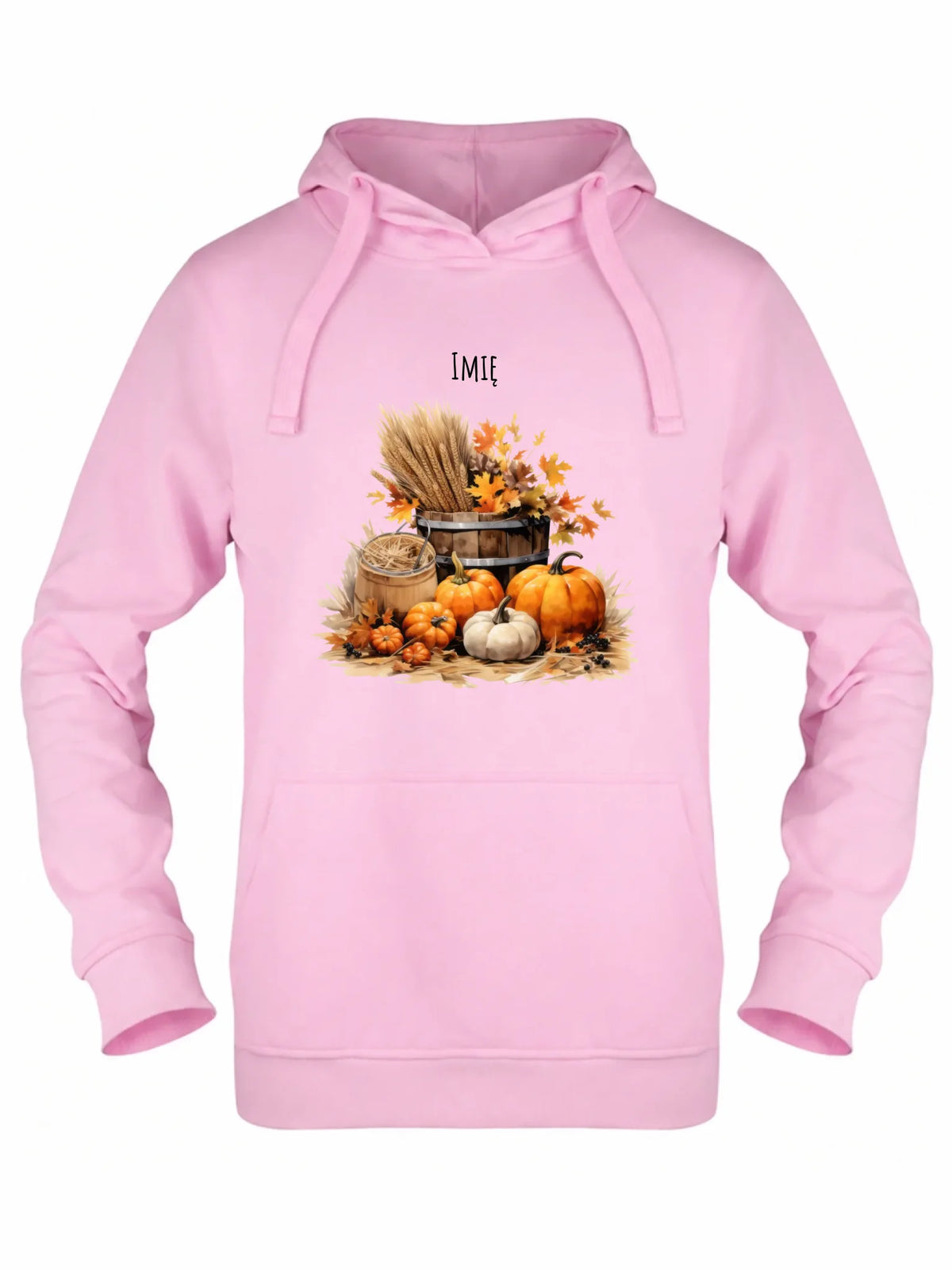 Bluza damska z kapturem jesieniara - Harvest vibes - personalizowana JS09