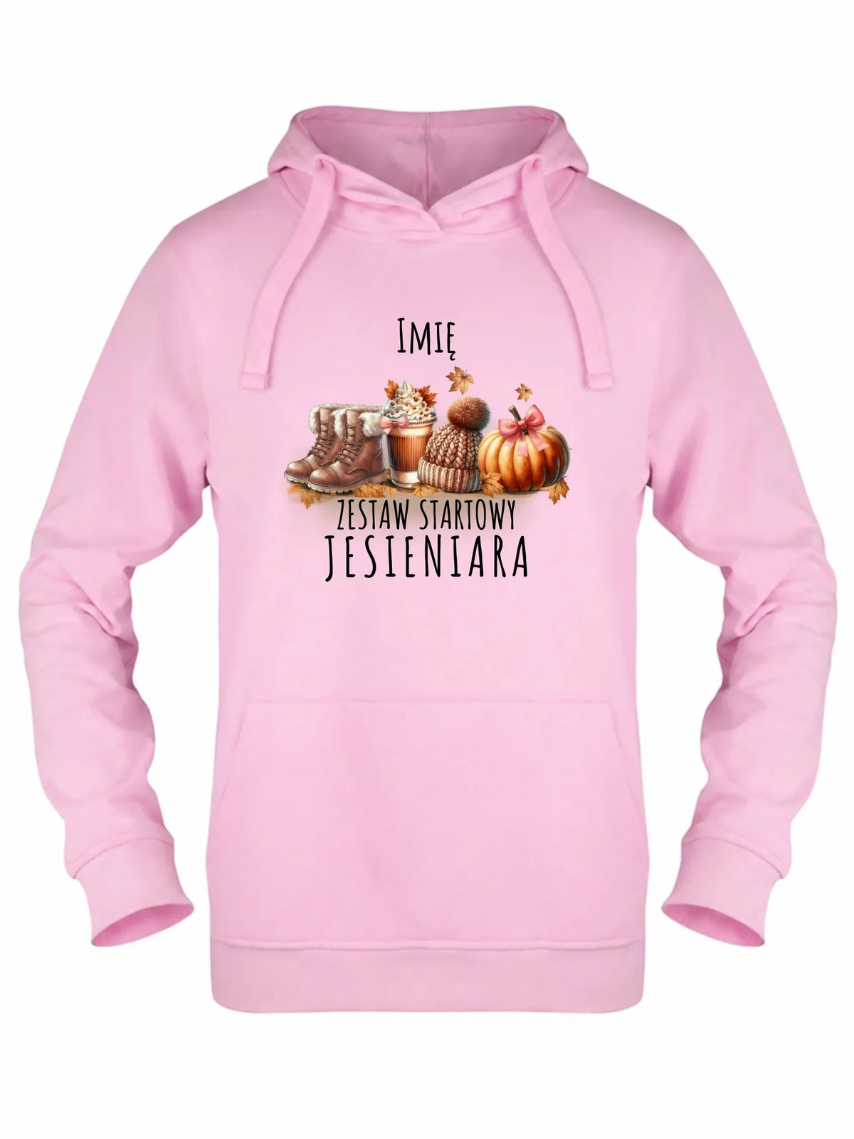 Bluza damska z kapturem jesieniara – Zestaw startowy - personalizowana JS05