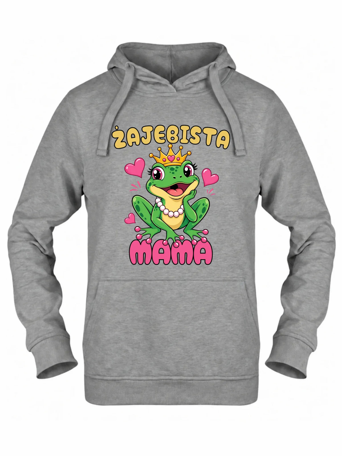 Bluza z kapturem dla mamy - Żajebista Mama DM50